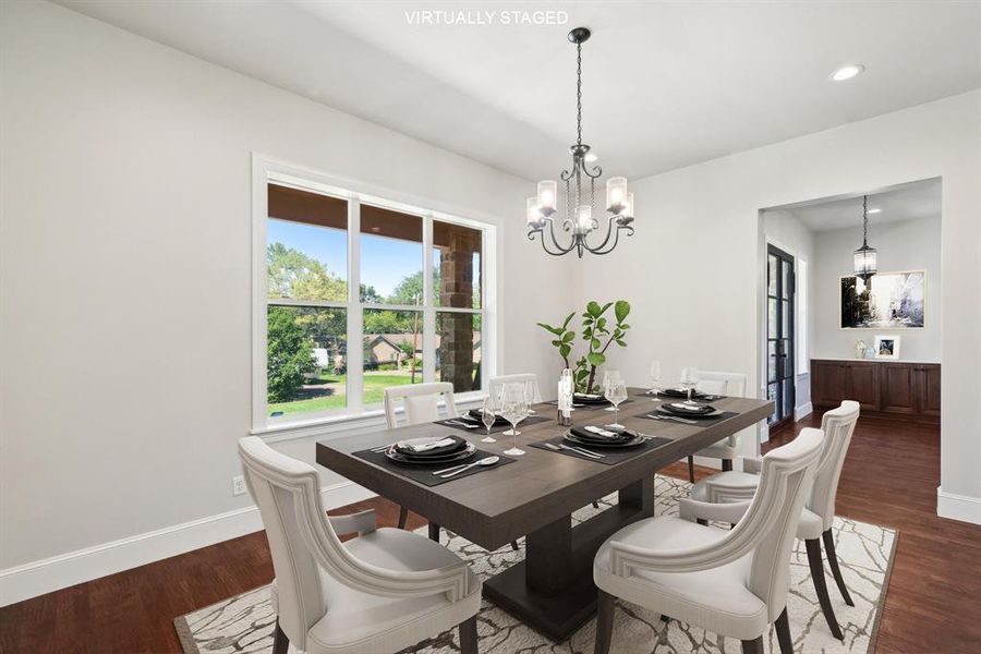 Furnished interior view inside a new home in , Gun Barrel City (Image 3). Furnished interior view inside a new home in , Gun Barrel City (Image 3).