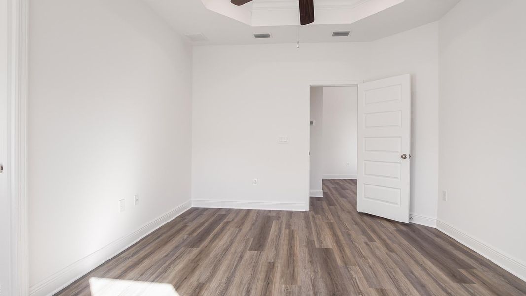 Representative unfurnished interior of a home built from the Oakley by D.R. Horton in Holley Grove at Peach Creek, Santa Rosa Beach (Image 23). Representative unfurnished interior of a home built from the Oakley by D.R. Horton in Holley Grove at Peach Creek, Santa Rosa Beach (Image 23).