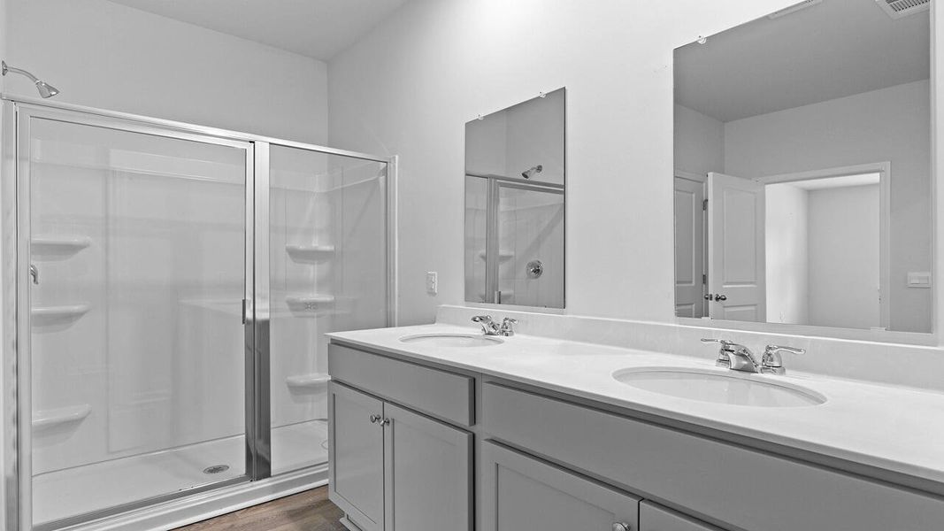 Furnished interior view inside a new home in Lakeview at Kitfield, Moncks Corner (Image 13).