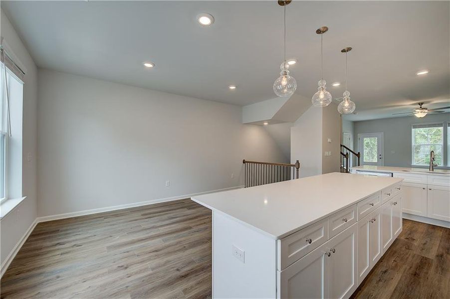 Furnished interior view inside a new home in Daybreak, Newnan (Image 5).