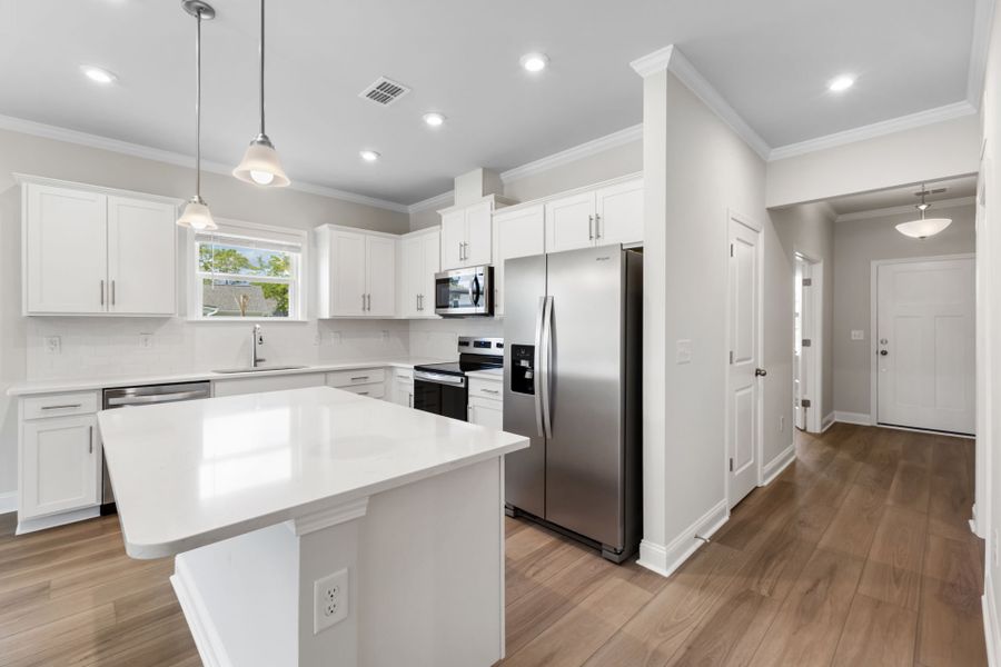Furnished interior view inside a new home in Solserra, Shallotte (Image 8).