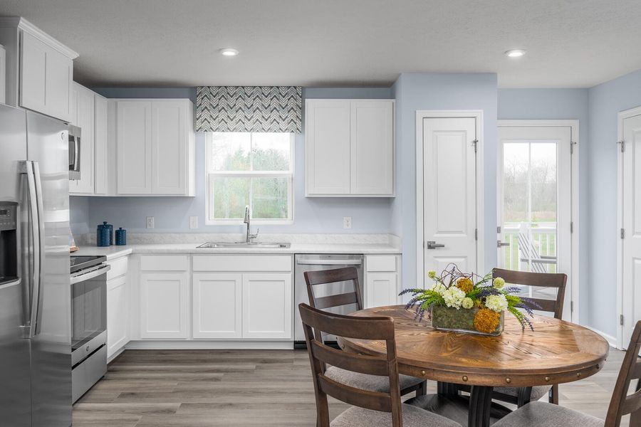 Furnished interior view inside a new home in Somerset, Santee (Image 10).