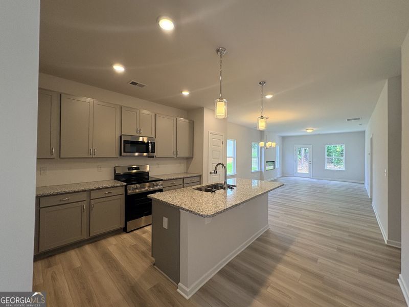 Furnished interior view inside a new home in Trellis Park, Hampton (Image 23).
