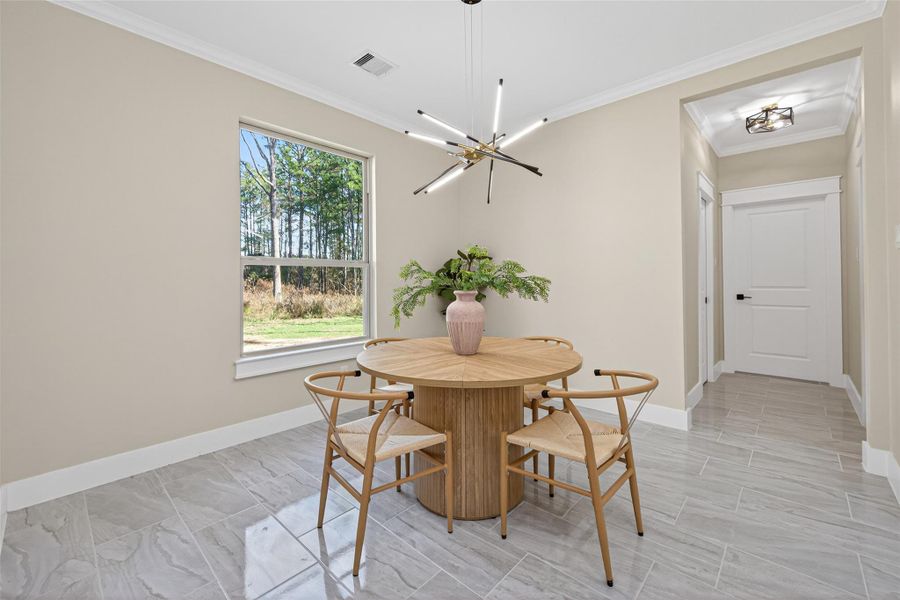 Furnished interior view inside a new home in , Dayton (Image 16).