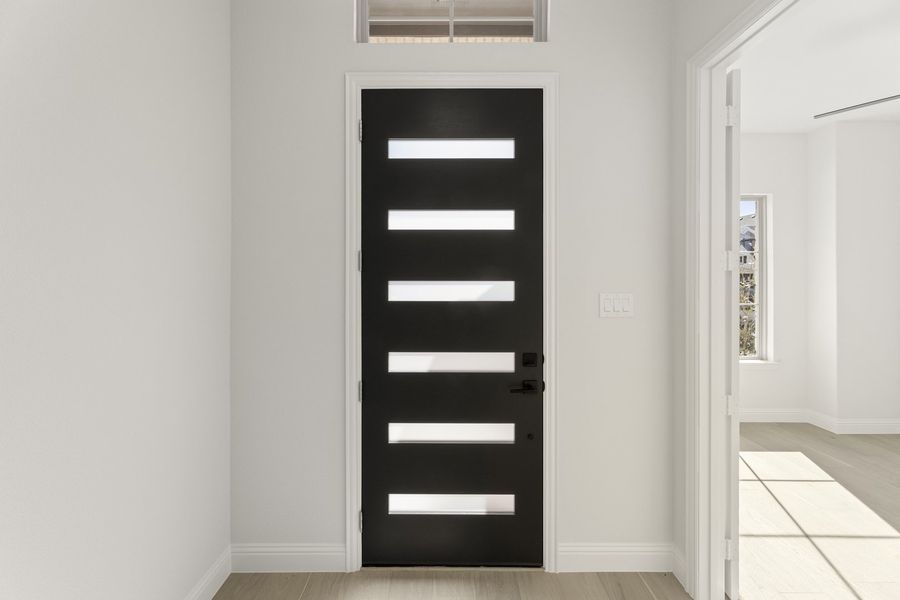 Representative unfurnished interior of a home built from the Crockett by Windsor Homes in Anna Town Square, Anna (Image 16).