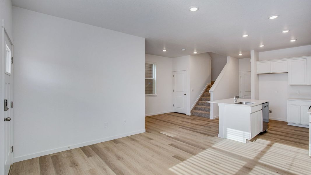 Spacious, unfurnished interior of a new home in Revere at Johnstown, Johnstown (Image 15). Spacious, unfurnished interior of a new home in Revere at Johnstown, Johnstown (Image 15).