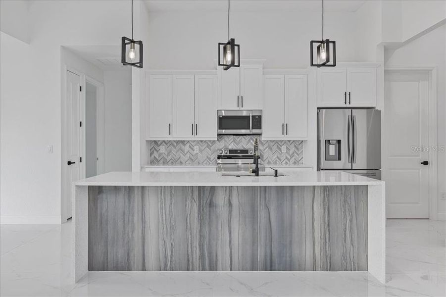 Furnished interior view inside a new home in , Cape Coral (Image 13).