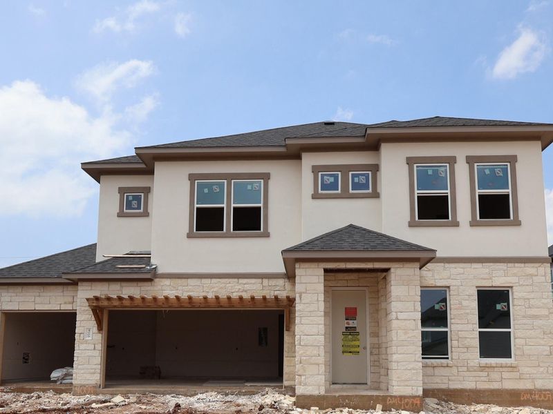 In-progress construction of a new home in Edgewood, Leander, TX (Image 6). In-progress construction of a new home in Edgewood, Leander, TX (Image 6).