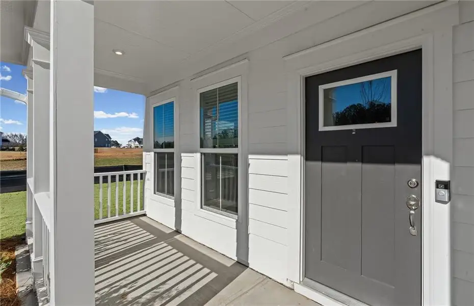 Exterior details and patio area of a home in Creekside at Skelton, Jefferson (Image 3).