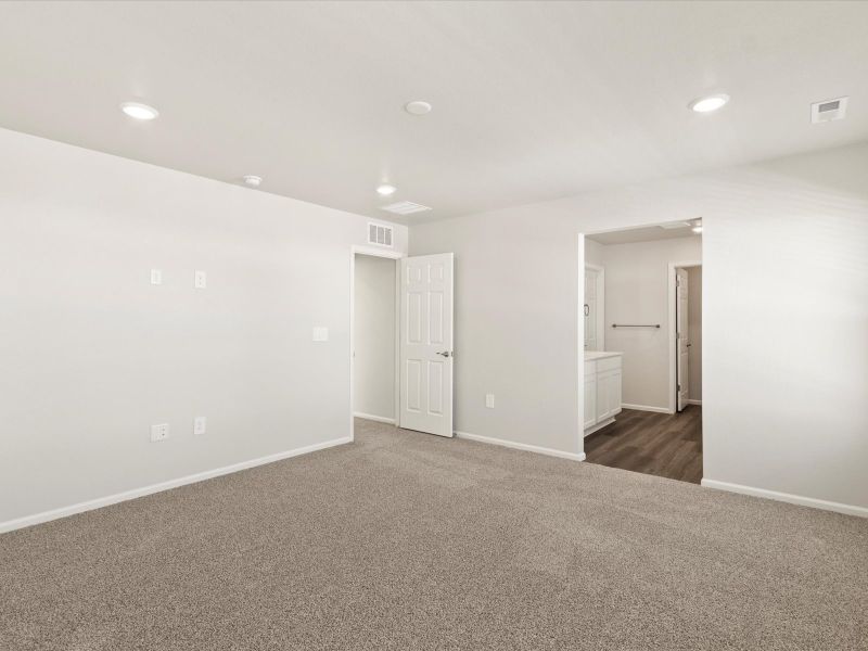 The Chatfield floorplan interior image taken at a Meritage Homes community in Northern Colorado.