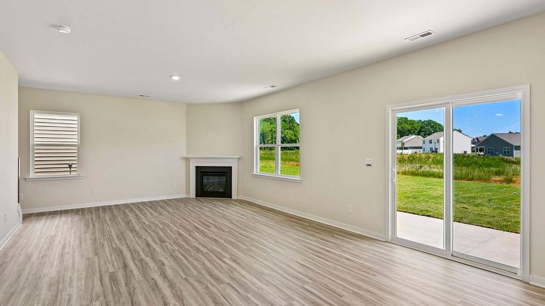 Spacious, unfurnished interior of a new home in Clark Creek Landing, Lincolnton (Image 14). Spacious, unfurnished interior of a new home in Clark Creek Landing, Lincolnton (Image 14).