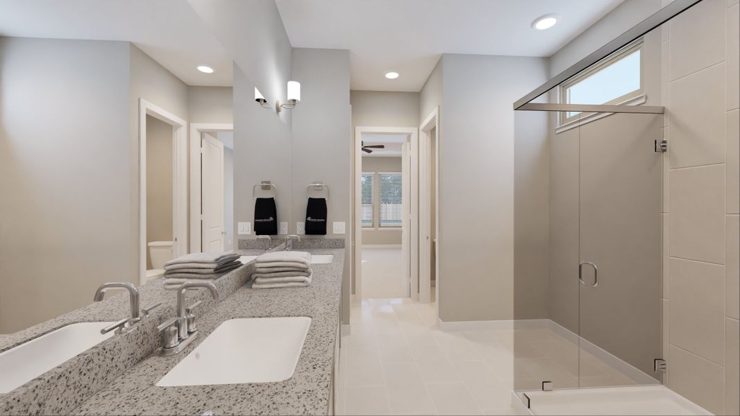 Image 45 representing the Amelia by Tricoast Homes in Summer Place  35', Montgomery, TX.