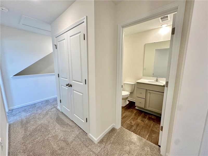 Spacious, unfurnished interior of a new home in Champions Village at Cherry Hill, Pendleton (Image 18).