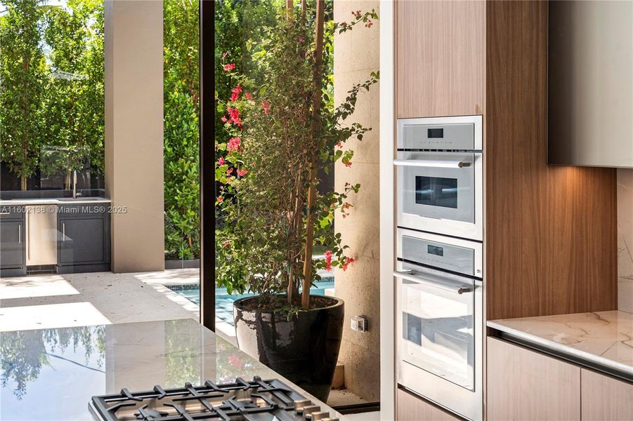 Furnished interior view inside a new home in , Miami (Image 9).