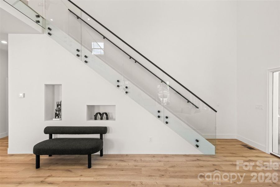 Furnished interior view inside a new home in , Charlotte (Image 16).