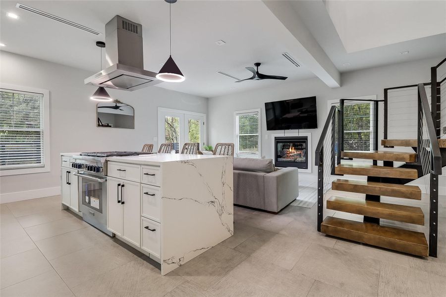 Furnished interior view inside a new home in , Austin (Image 3).