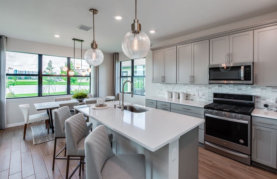 Representative furnished interior of a home built from the Banyan by Pulte Homes in Coral Edge, Margate (Image 6).
