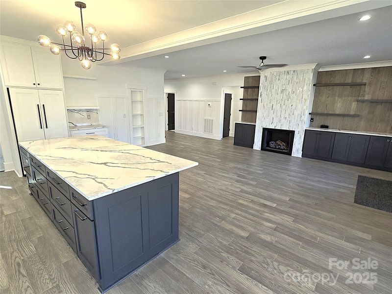 Furnished interior view inside a new home in , Hickory (Image 11).