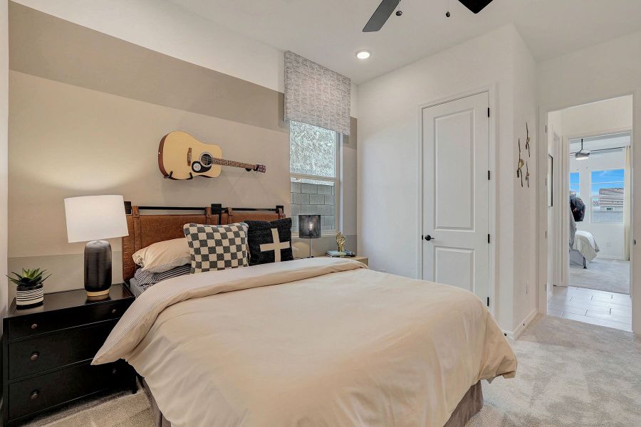 Representative furnished interior of a home built from the Cobalt by Mattamy Homes in Tyler Ranch, Buckeye (Image 37).