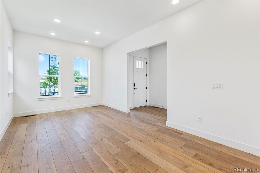 Spacious, unfurnished interior of a new home in Dillon Pointe - Journey, Westminster (Image 20).