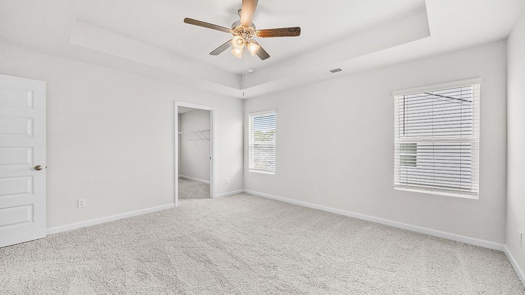 Spacious, unfurnished interior of a new home in The Abbey at Trolley Run Station, Aiken (Image 20). Spacious, unfurnished interior of a new home in The Abbey at Trolley Run Station, Aiken (Image 20).