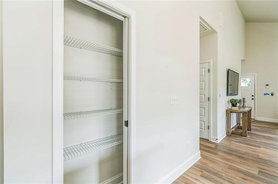 Furnished interior view inside a new home in , Atlanta (Image 12). Furnished interior view inside a new home in , Atlanta (Image 12).