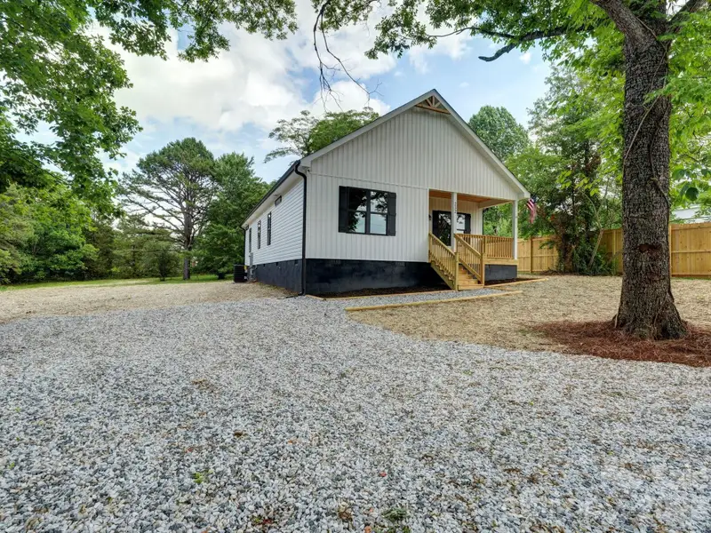 Exterior details and patio area of a home in , Mooresville (Image 22).