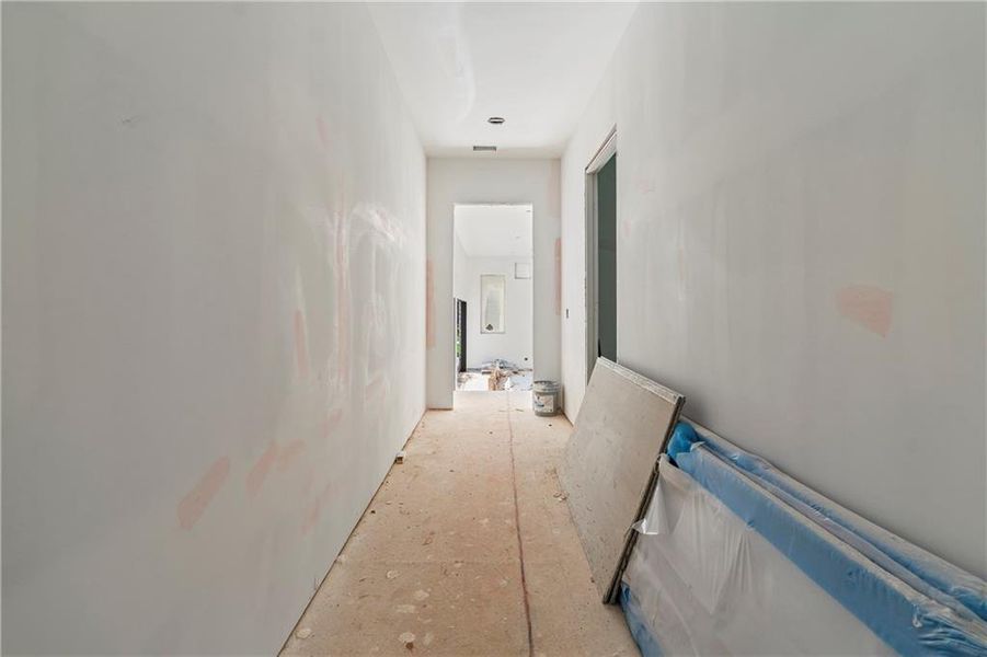 In-progress construction of a new home in , Fairburn, GA (Image 46).