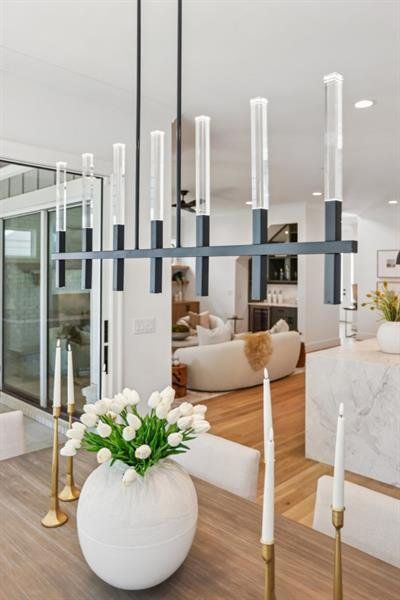 Furnished interior view inside a new home in , Marietta (Image 39).