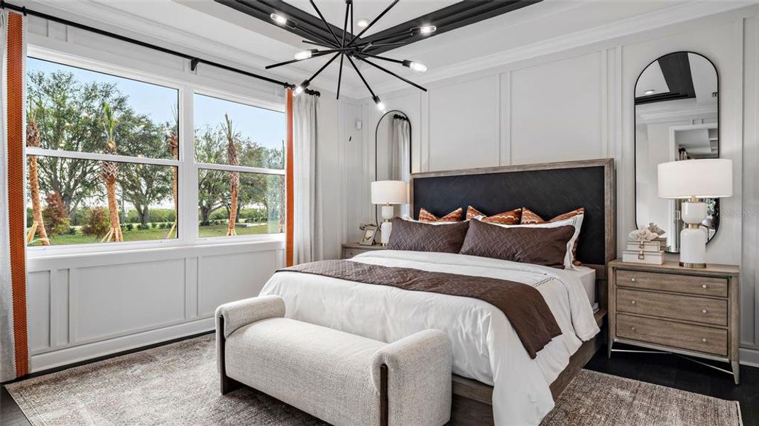 Furnished interior view inside a new home in Cresswind at Lake Harris, Tavares (Image 8). Furnished interior view inside a new home in Cresswind at Lake Harris, Tavares (Image 8).