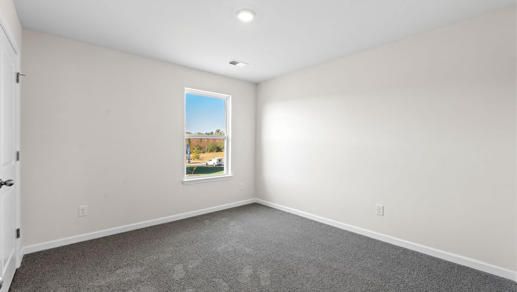 Spacious, unfurnished interior of a new home in Foxbank, Gray Court (Image 26). Spacious, unfurnished interior of a new home in Foxbank, Gray Court (Image 26).