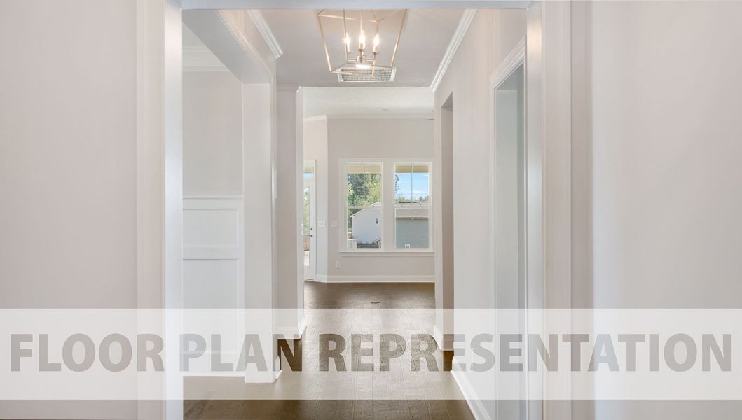 Image 12 representing the Crestwood by Ivey Homes in Windsor, North Augusta, SC.