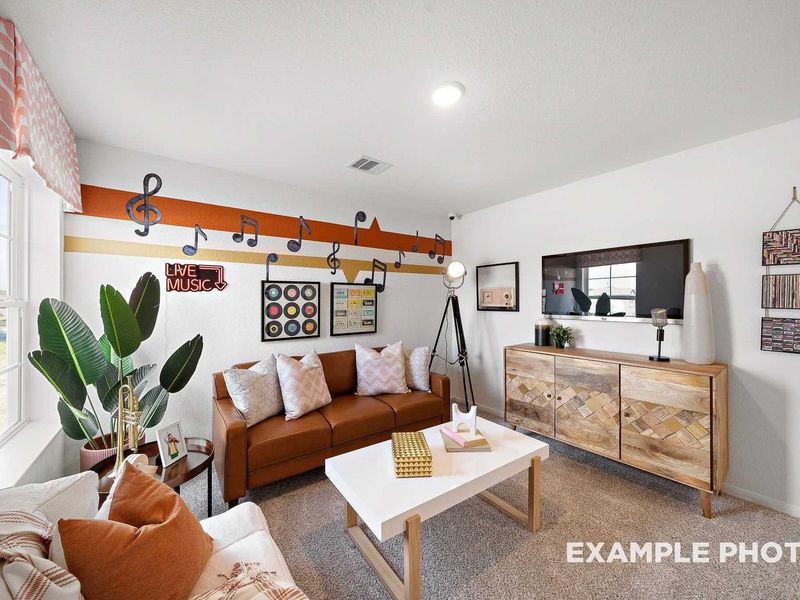 Furnished interior view inside a new home in Windmill Estates, Magnolia (Image 16).