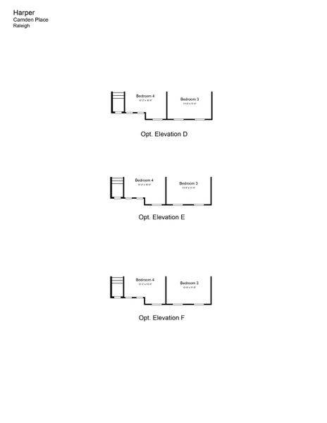 2D floor plan layout of this home in Camden, Angier, NC (Image 16).