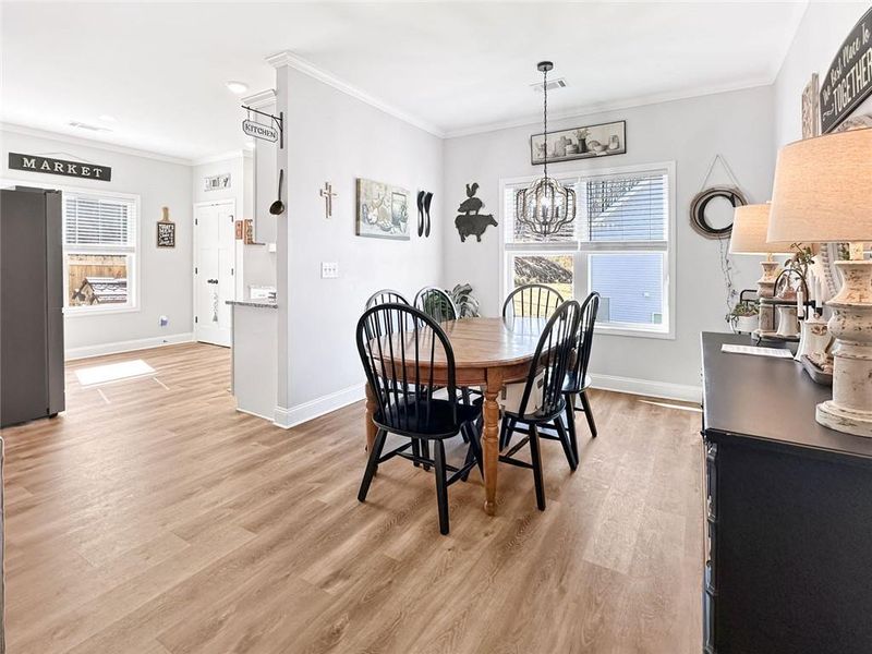 Furnished interior view inside a new home in , Rockmart (Image 29).