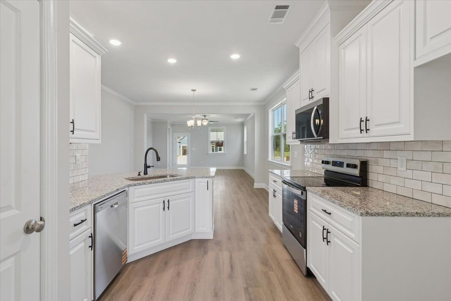 Furnished interior view inside a new home in Tillery Park, Grovetown (Image 6).