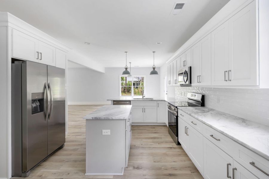 Furnished interior view inside a new home in , Johns Island (Image 6).