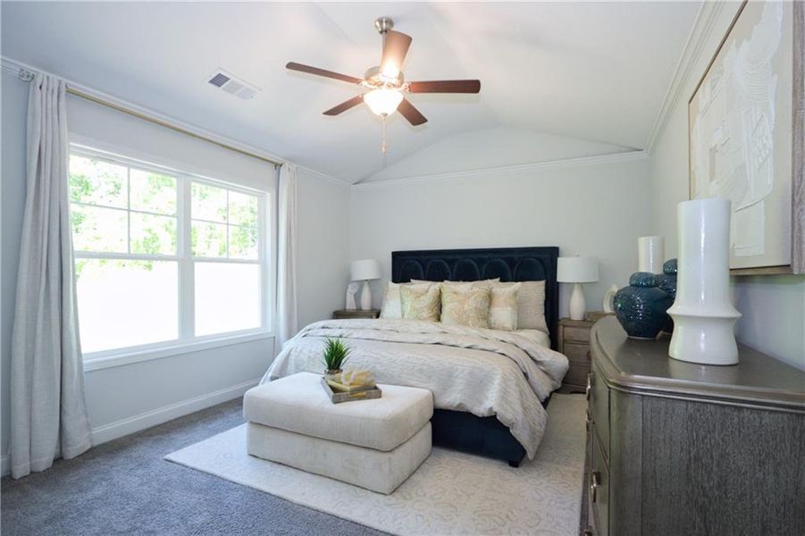 Furnished interior view inside a new home in , Covington (Image 15).