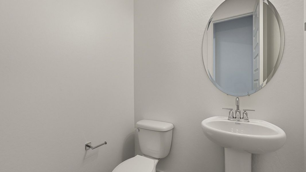 Furnished interior view inside a new home in Hacienda at Estrella, Goodyear (Image 35).