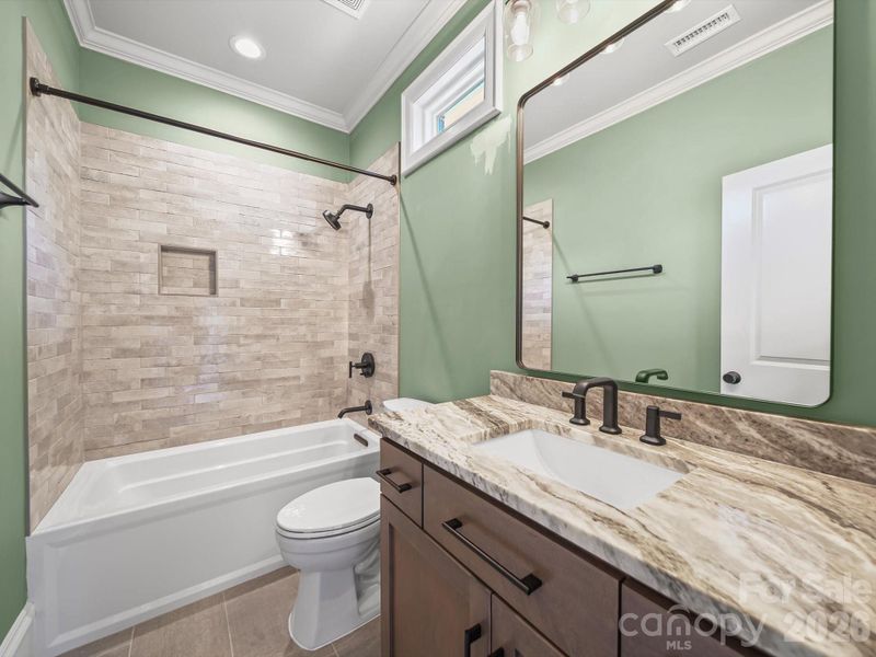 Furnished interior view inside a new home in , Indian Trail (Image 29). Furnished interior view inside a new home in , Indian Trail (Image 29).