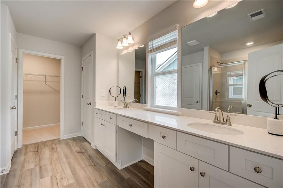 Furnished interior view inside a new home in Bowers Farm, McDonough (Image 9).