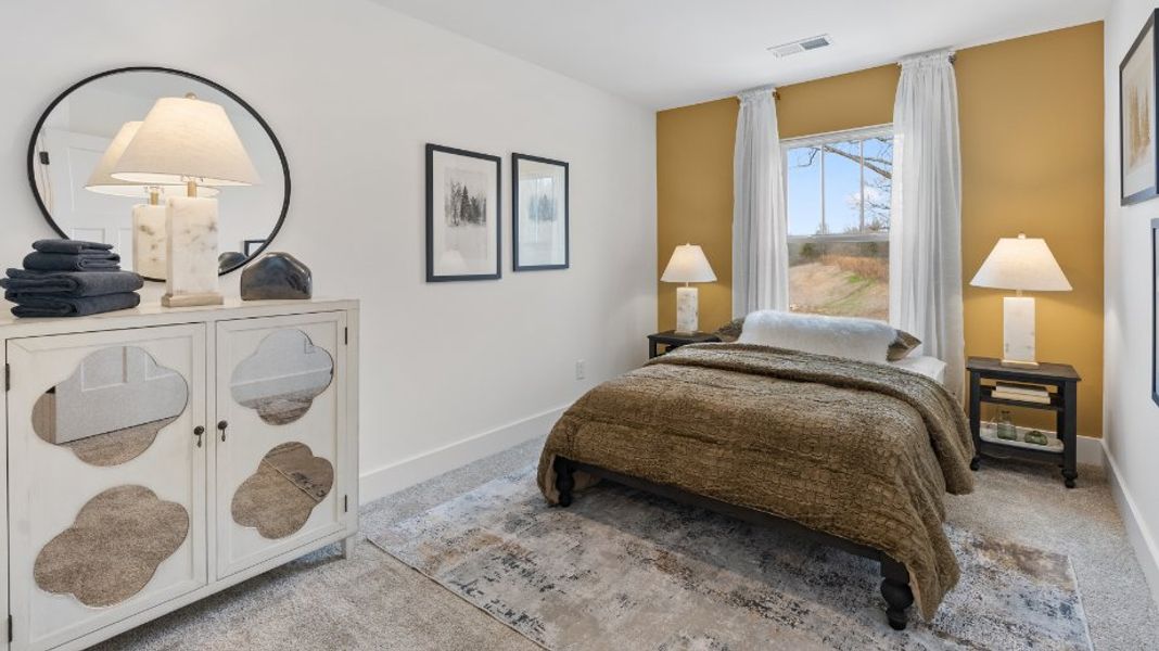 Furnished interior view inside a new home in Kensley Grove, Fuquay Varina (Image 23).