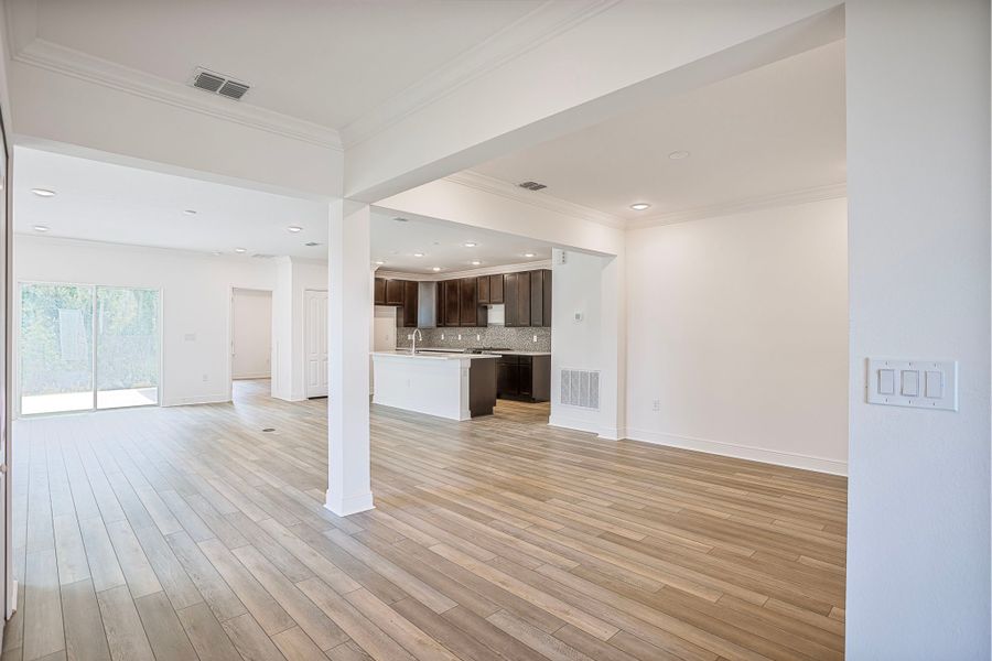 Representative unfurnished interior of a home built from the Ashton by Maronda Homes in Malabar Springs, Palm Bay (Image 24).