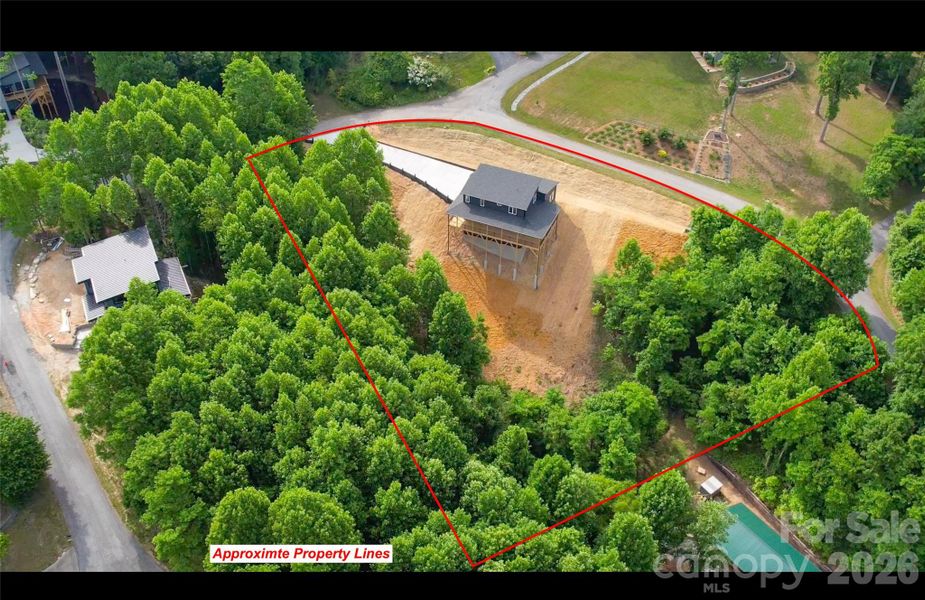 Site preparation for new homesites in , Hendersonville (Image 42).