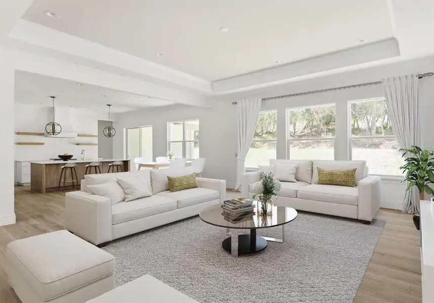 Furnished interior view inside a new home in , Apopka (Image 7).