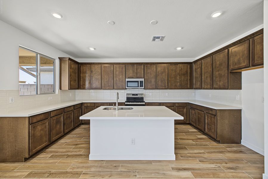 Furnished interior view inside a new home in Bentridge, Buckeye (Image 3).