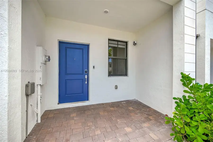 Exterior details and patio area of a home in , Miami (Image 4). Exterior details and patio area of a home in , Miami (Image 4).
