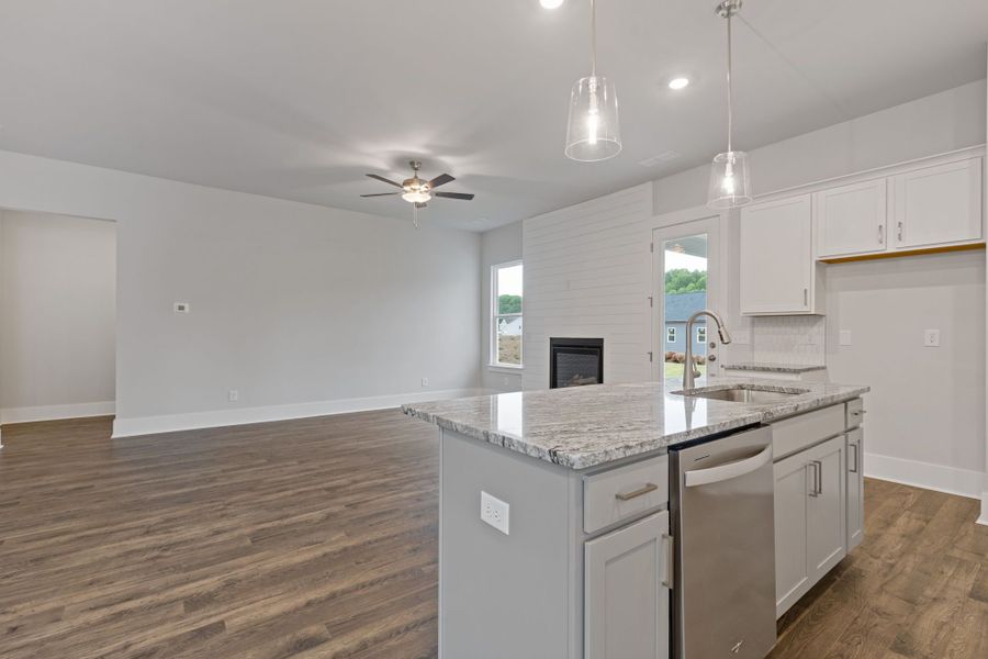 Representative furnished interior of a home built from the Canterbury by Crawford Creek Communities in Red Bird Manor, Jefferson (Image 11).