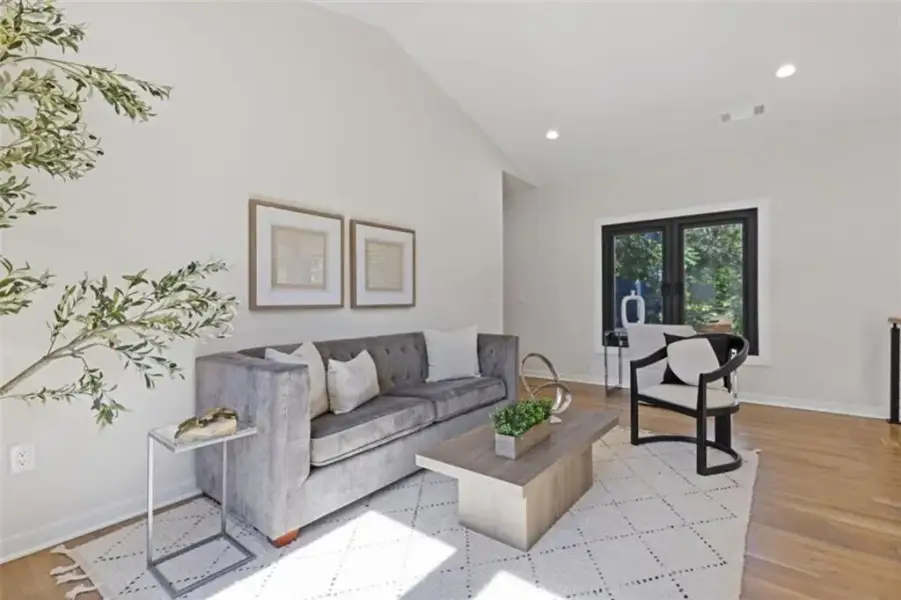 Furnished interior view inside a new home in , Atlanta (Image 10).