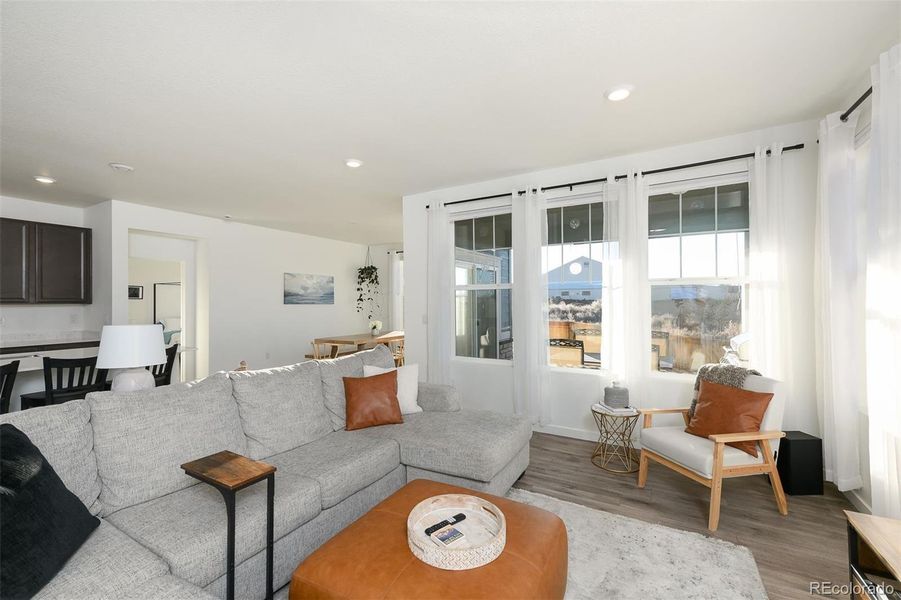 Furnished interior view inside a new home in , Aurora (Image 12). Furnished interior view inside a new home in , Aurora (Image 12).